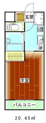 アーバン武蔵小金井の間取り画像