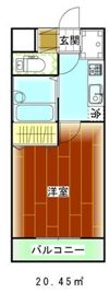 アーバン武蔵小金井の間取り画像