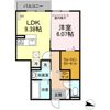 ハピネス古賀島B棟の間取り画像