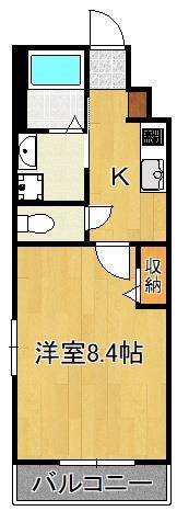 ファーレストアベニュー陣原の間取り画像