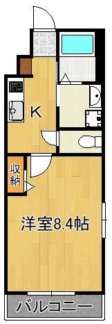 ファーレストアベニュー陣原の間取り画像