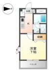 ラピス メドゥ－の間取り画像
