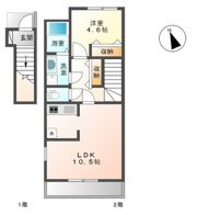 デリシアの間取り画像
