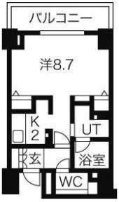 CASSIA車道(旧:クリオ車道)の間取り画像