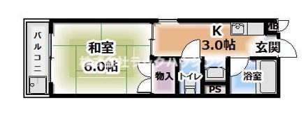 マンションからたちの間取り画像