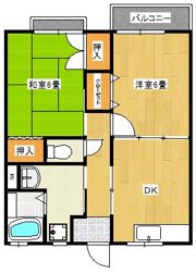 グランデールⅠの間取り画像