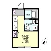 ベイルーム大口通りの間取り画像