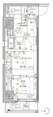 クレイシア秋葉原ラグゼスウィートの間取り画像