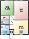 コーポ雅の間取り画像