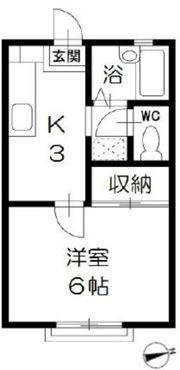 ジェイハウス大久保の間取り画像
