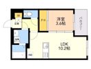 K＆Y長住 RESIDENCEの間取り画像