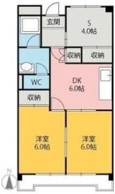 シティヒルズ朝倉Ⅰの間取り画像