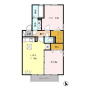 リビングタウン上堀 Bの間取り画像