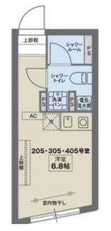 COCOFLAT西大井の間取り画像
