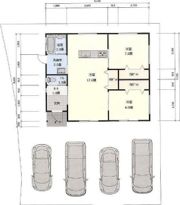 三谷町一戸建ての間取り画像