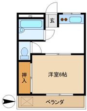 コーポ梅田ハイツの間取り画像