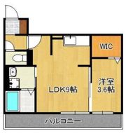D-roomスリースターの間取り画像