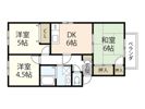 ファミーユ矢野東 B棟の間取り画像