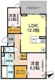 エイペックス大師堂前の間取り画像