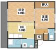 ビレッジハウス栗面1号棟の間取り画像