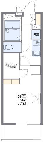 レオパレスNew Sayamaの間取り画像