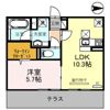 フロレゾン北花山Aの間取り画像