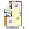 セジュール西村 A棟の間取り画像
