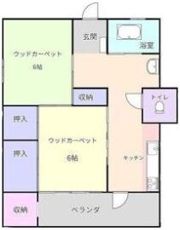 尾張旭平子ハイツの間取り画像