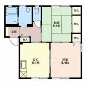 コーポ仙徳 Bの間取り画像