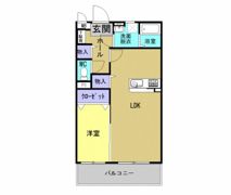 サンテメゾンⅢの間取り画像