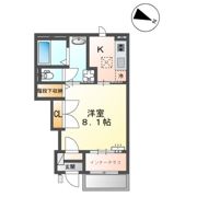 北区今羽町アパート新築工事の間取り画像