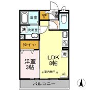 ヴィラリーリエの間取り画像