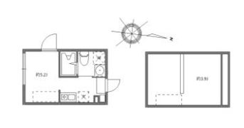 メゾンドパレワンの間取り画像