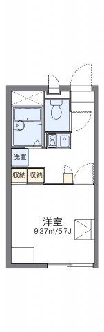 レオパレスCOZYの間取り画像