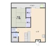 東ハイツかんざわの間取り画像