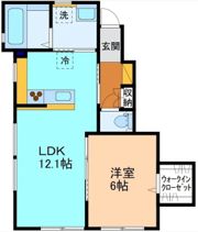 グレンディールの間取り画像