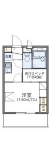 レオパレスWINの間取り画像