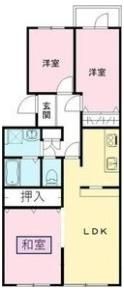 第六サンハイツ大森の間取り画像