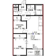 EIJU加島A(北側)の間取り画像