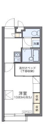 レオパレス石田の間取り画像