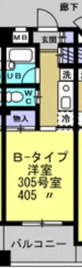 Maison de Hanedaの間取り画像