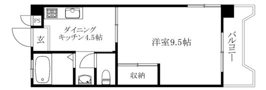サウザンドリーフ南の間取り画像