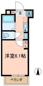 ブランドゥブランの間取り画像