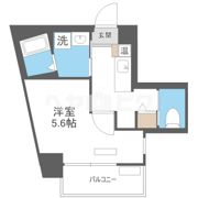 エストゥルースプラス大阪福島の間取り画像