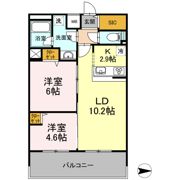 D-room早稲田の間取り画像