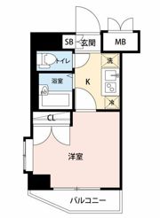 ステージファースト祐天寺の間取り画像