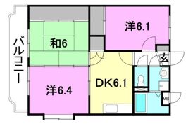 ユーミーAOKI B棟の間取り画像