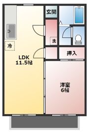 アビデ笠之原の間取り画像