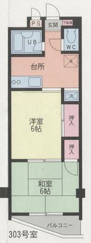 ファーストクラス鶴ヶ峰の間取り画像