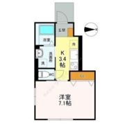アルエル旭ヶ丘A棟の間取り画像